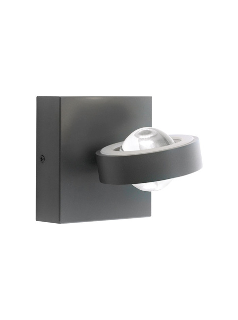 Doppio anthracite wall lamp rgb+tw 2700-5000K