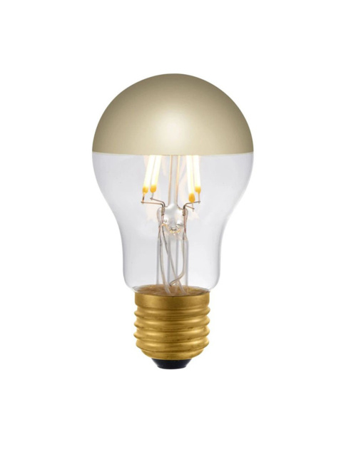 Gold head mirror lamp a55 4W 2500K RA90