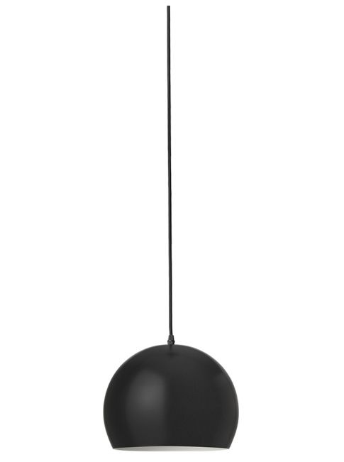 Dot black hanging lamp designed by Peter Kos