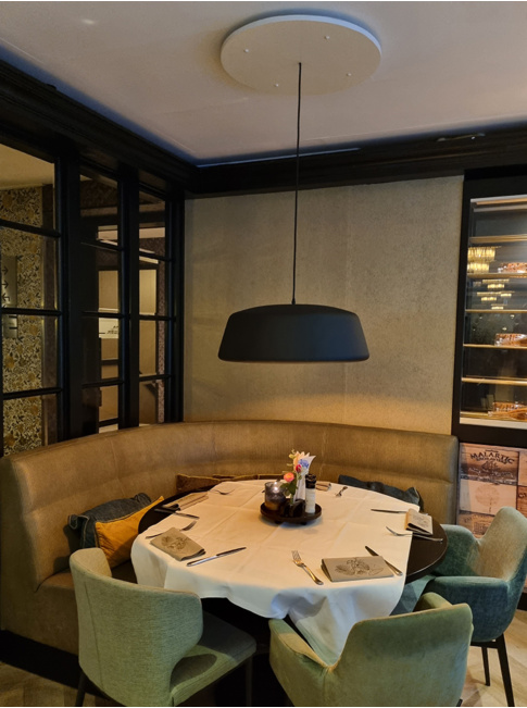 Tommy 60 hanglamp zwart/goud ontworpen door Peter Kos - Hanglampen