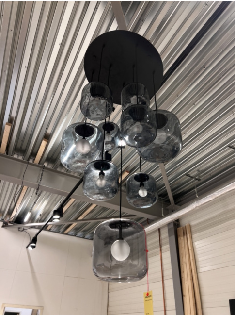 Bubble hanglamp special zwart 9-l ø600mm ontworpen door Mariska Jagt
