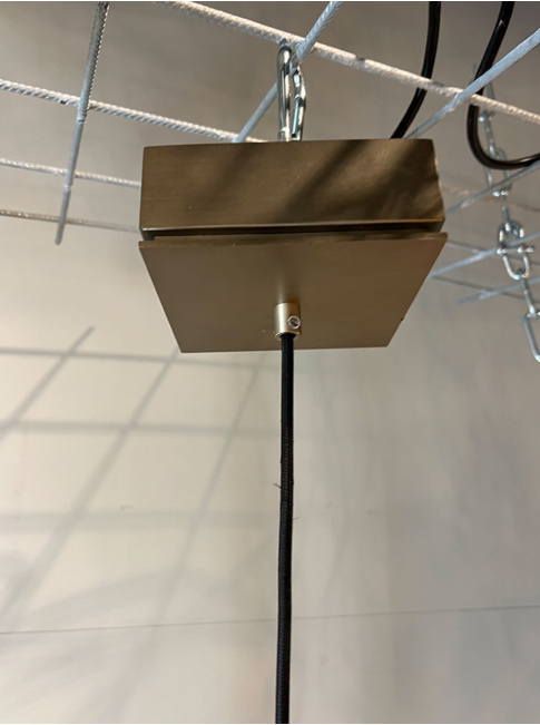Fino bronze hanging lamp designed by Marcel Wolterinck