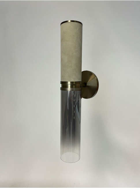 Infinito wandlamp brons ontworpen door Marcel Wolterinck