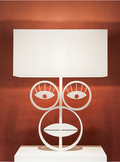 Le masque tafellamp E27 wit