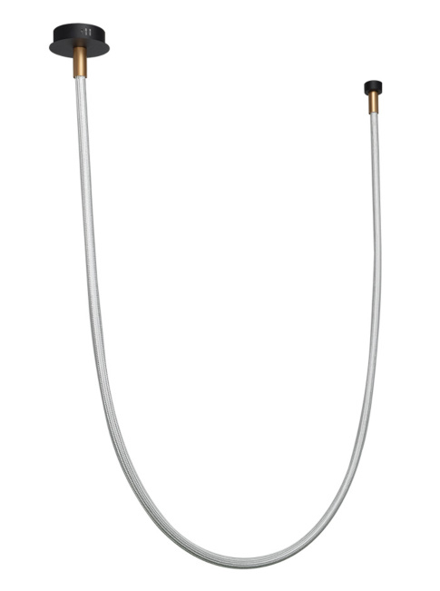 Rope hanglamp 33W 2700K zwart