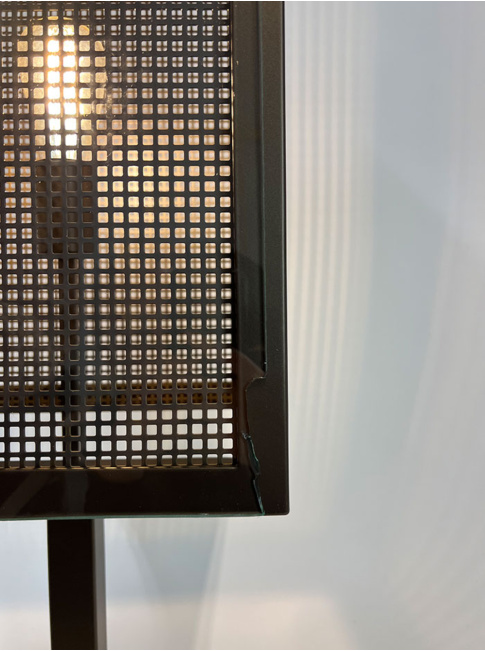 Quatro floor lamp m black