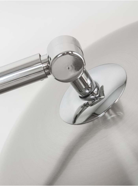 Hala 144 busquet burolamp E27 60W chroom