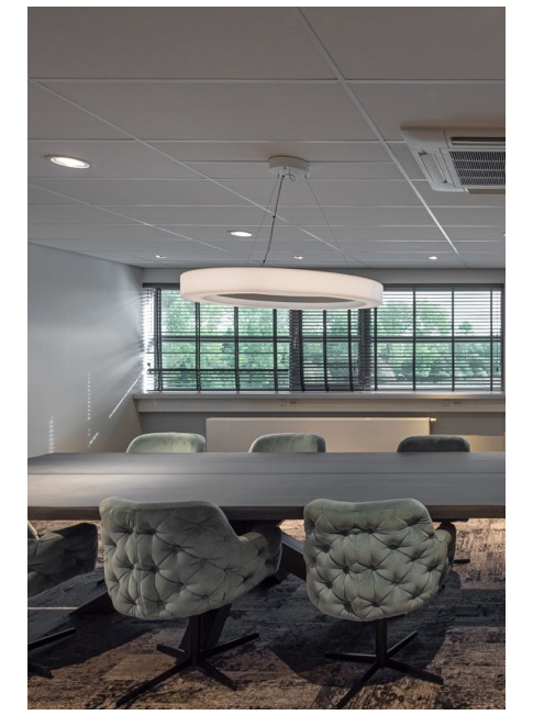 Hala aureool LED rgb ceiling/wall Light designed by Peter Kos