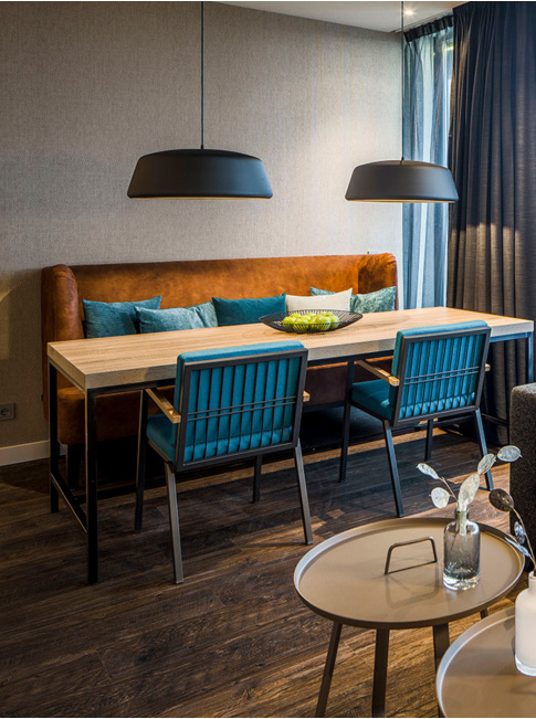 Tommy 60 hanglamp E27 zwart/goud ontworpen door Peter Kos