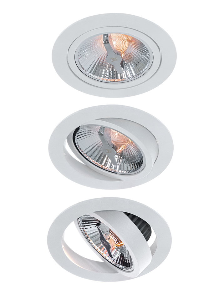 DISCUS 111 inbouwspot wit - Inbouwspots