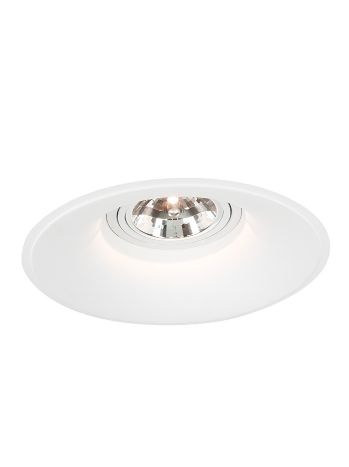 NIMBUS 111 gips inbouwspot wit - Inbouwspots