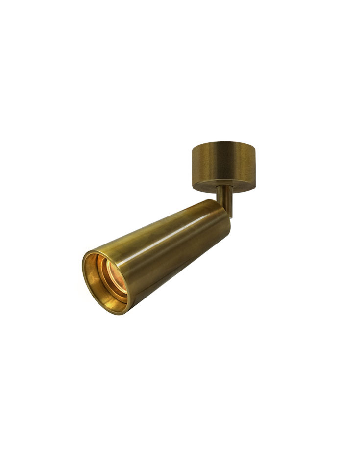 Scone opb.spot 6.3W 350mA 2700K brass excl. driver designed by RA Studio