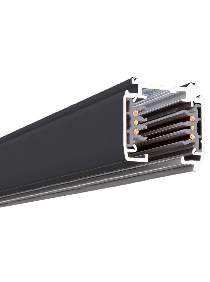 MAR-TRACK 3-fase DALI rail 2m zwart - Railverlichting
