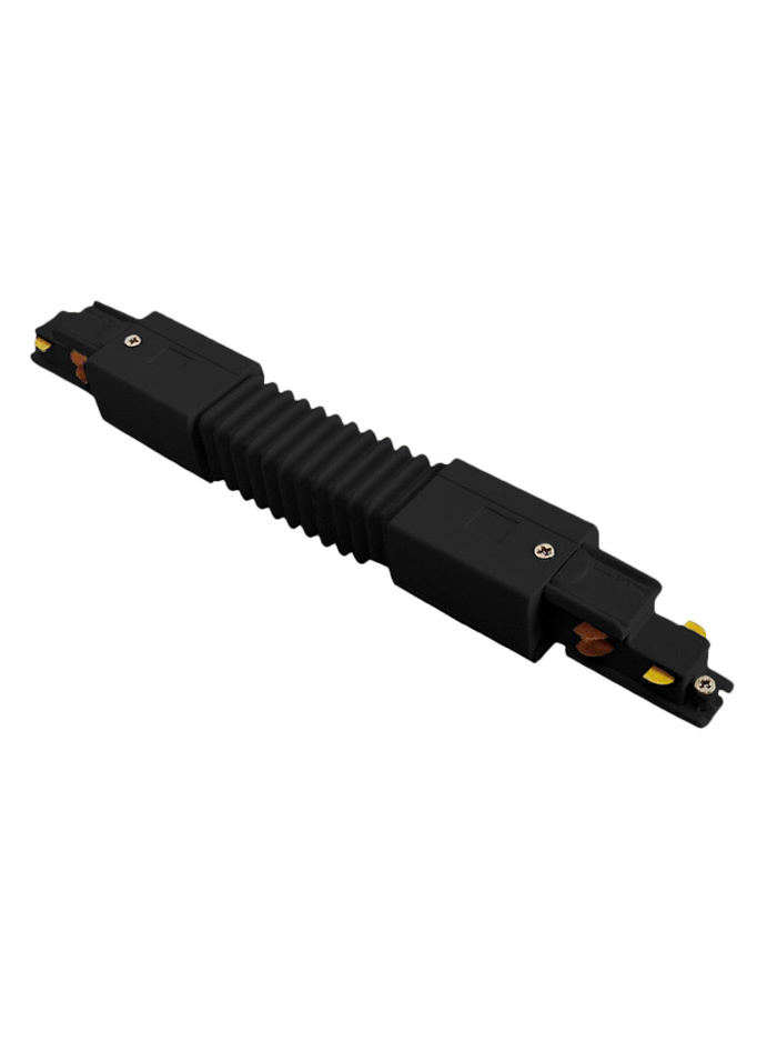 MAR-TRACK 3-fase DALI flexibele bocht zwart - Railverlichting