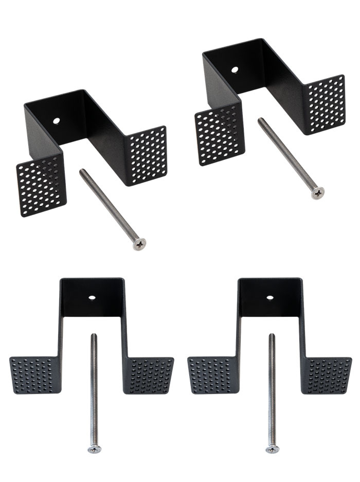 FORZATRACK montage set zwart - Railverlichting