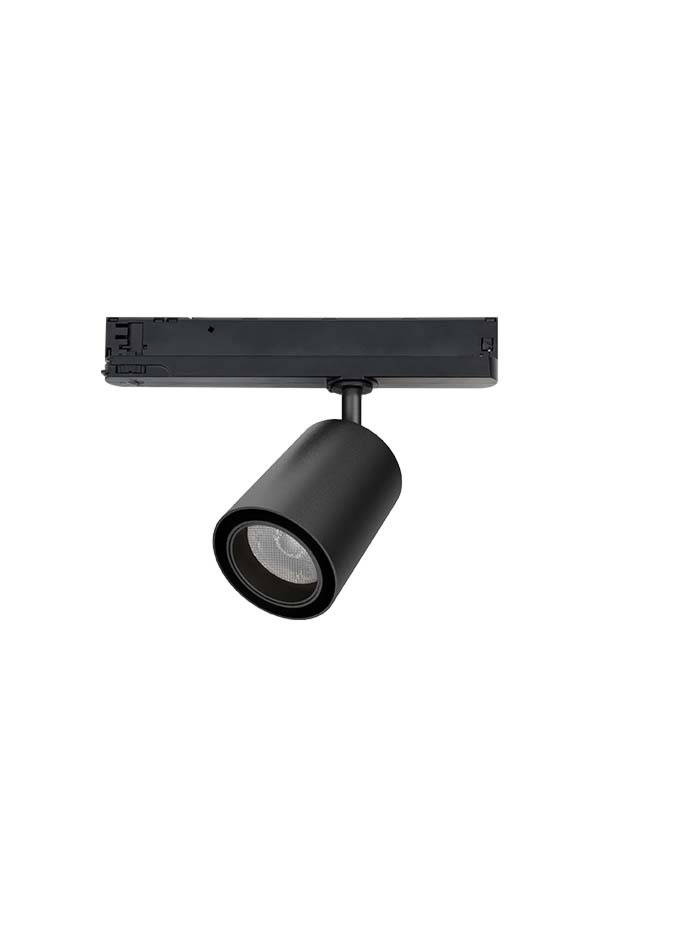 EXPO rail spot for 3-phase rail 28W 36° 2700K black DALI dimmable - Railverlichting