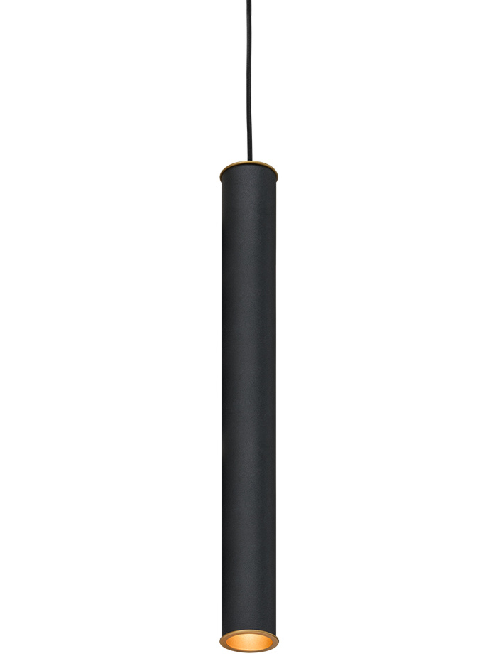 Hicks black hanging lamp designed by Hip Studio - Hanglampen