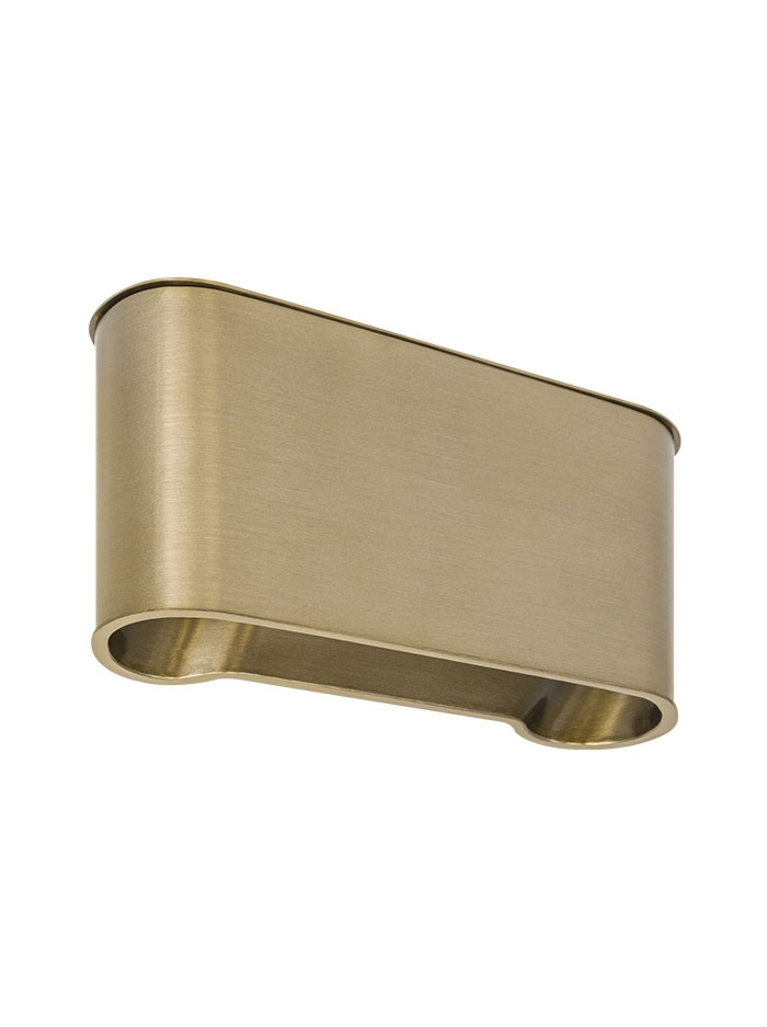 Hicks wide brass wall lamp designed by Hip Studio - Wandlampen