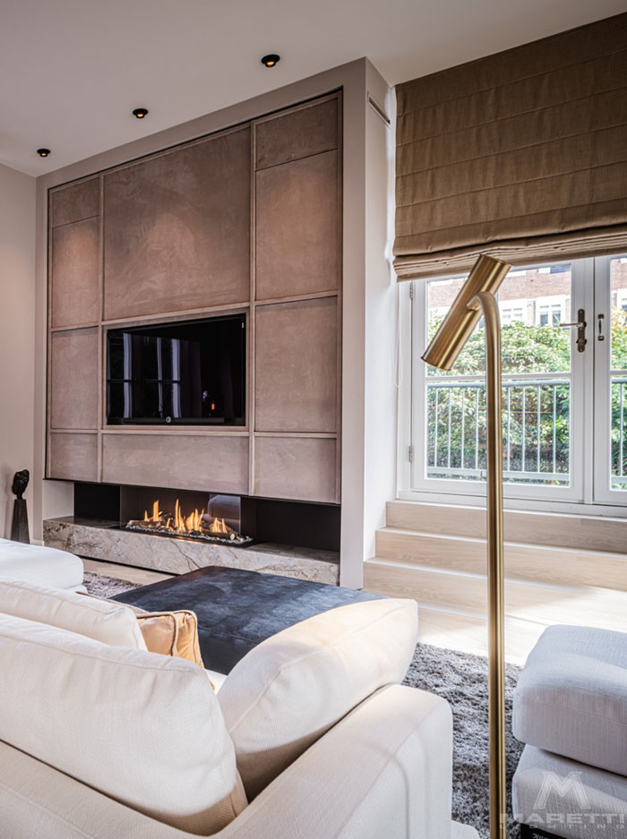 Hicks reading brass floor lamp designed by Hip Studio - Vloerlampen