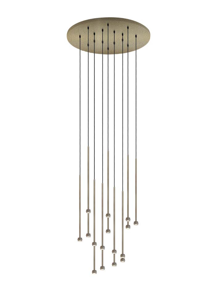 Bo hanging lamp 16L bronze designed by Grand & Johnson - Hanglampen
