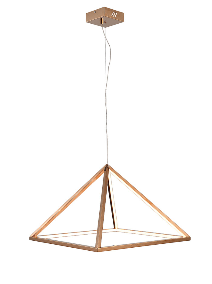 PYTHAGORAS hanglamp 35W 2700K koper - Hanglampen