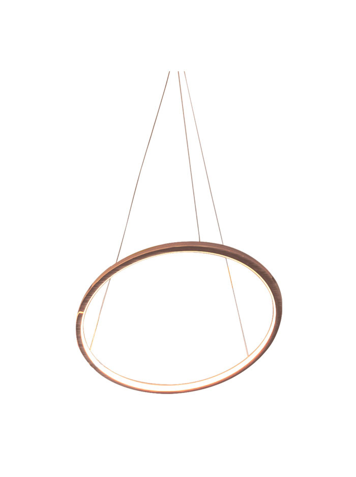 LUXURY RING 40W messing - Hanglampen