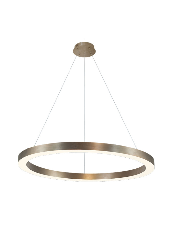 ZERO hanglamp 200cm 113W brons - Hanglampen