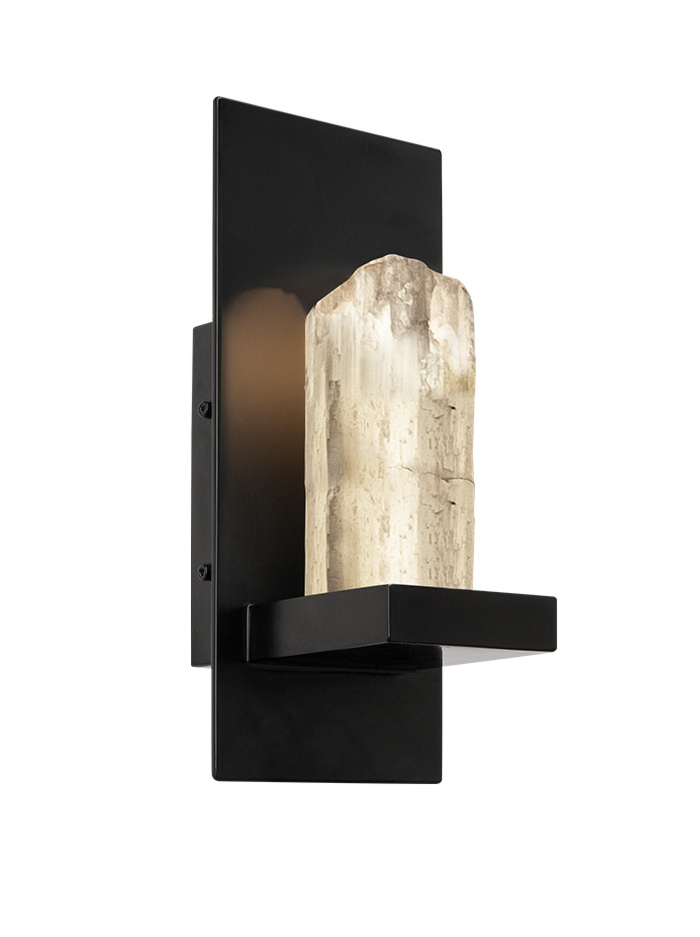 CRYSTAL STONE PLATEAU wall lamp 1-light - Wandlampen