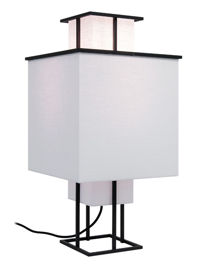 Go with the flow table lamp 1-light black designed by Jan Des Bouvrie - Tafellampen