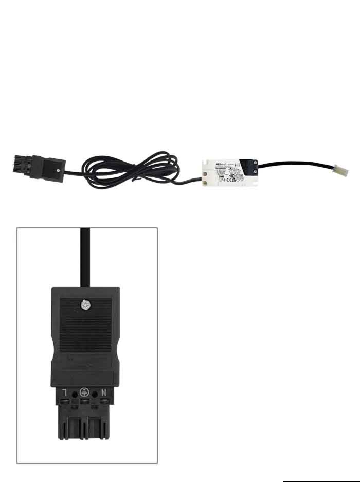 Driver fase aan en afsnij dimbaar 350ma 4,2-7,4W 12-21VDC WINSTA 3P