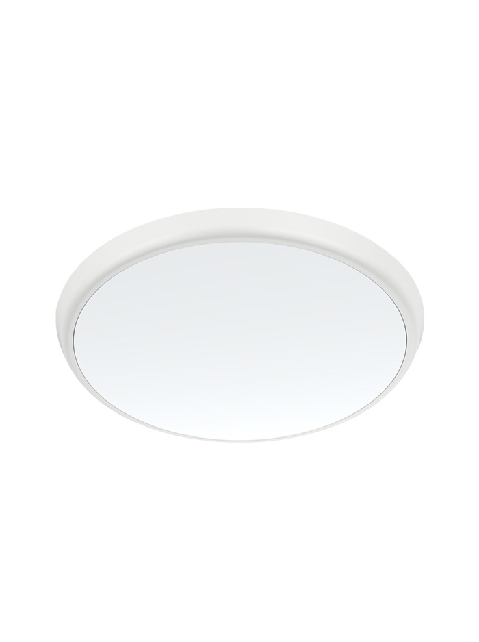 FELLITO plafonniere d:30cm 18W 1700lm wit met nood en sensor - Plafondlampen