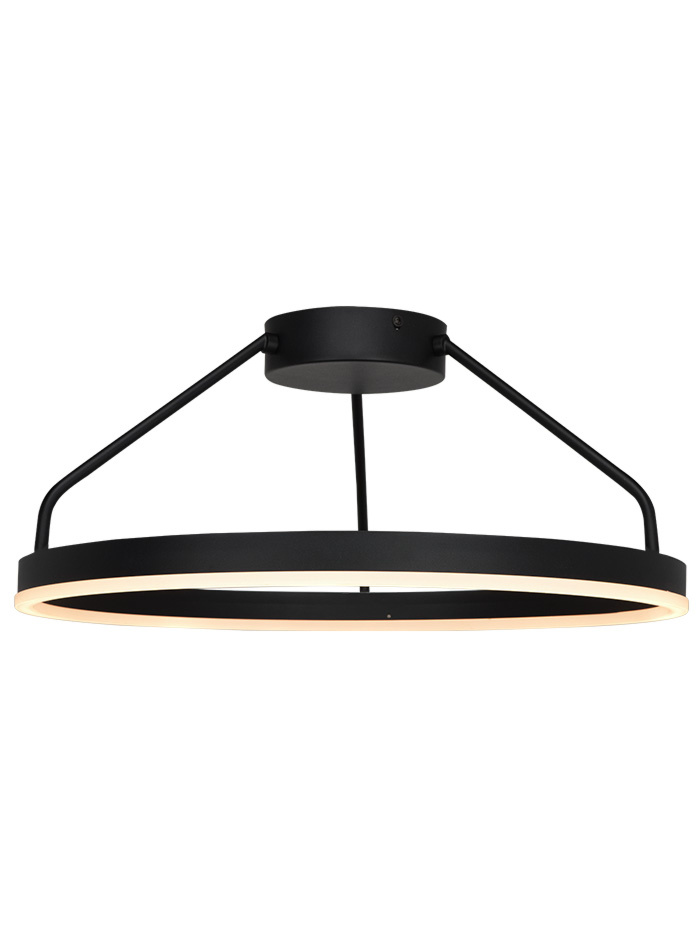 RADIANT plafondlamp 45W 2700K zwart - Plafondlampen