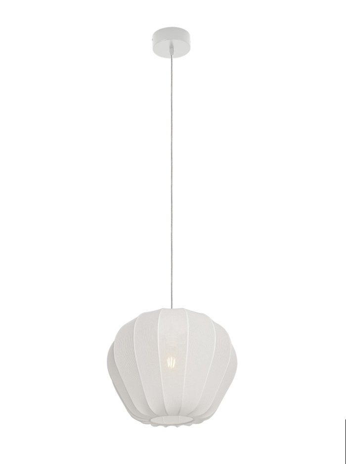 Zen hanglamp E27 d:35cm h:28cm wit