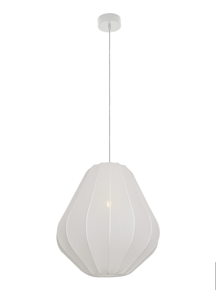 Zen hanglamp E27 d:44cm h:49cm wit