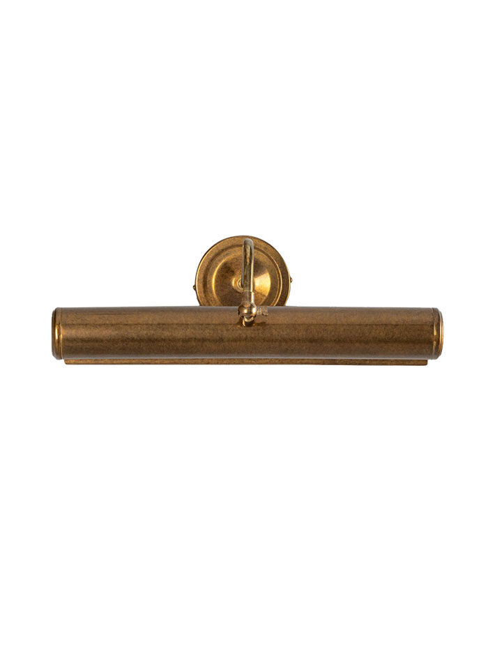 Elle painting wall lamp 2x G9 antique brass