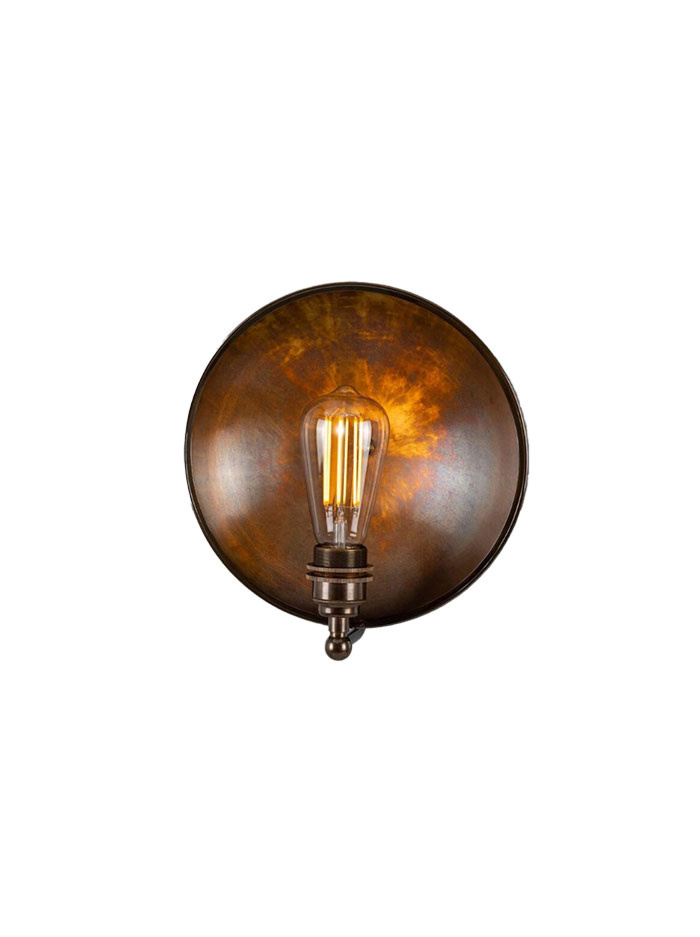 Chilainn wandlamp E27 mat messing