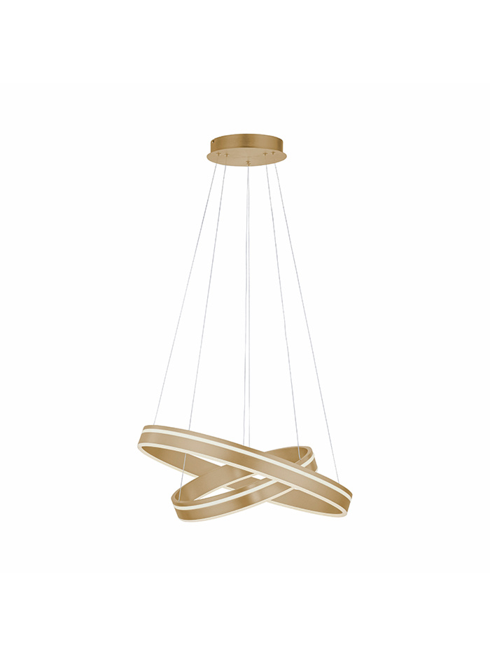 AVISIO hanglamp 65W 2700-5000K mat messing - Hanglampen