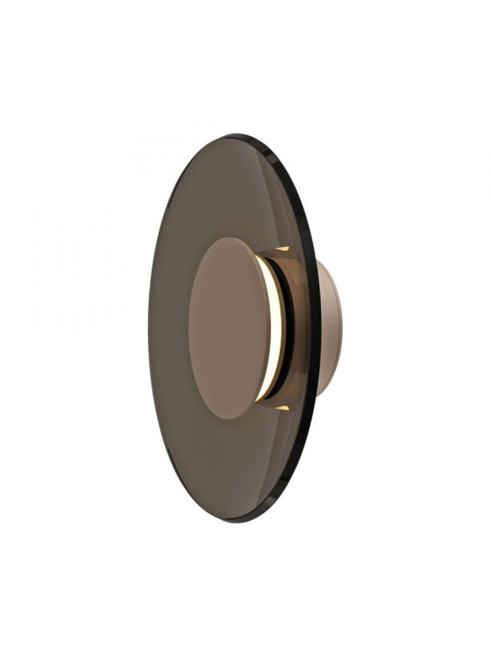 Isla wall lamp 17W bronze/amber