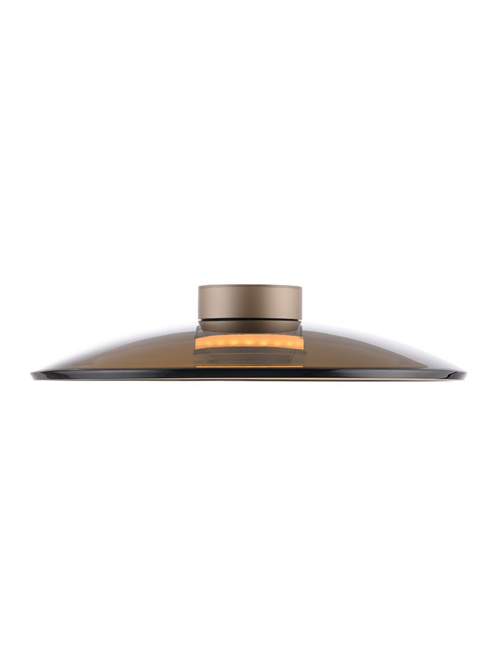 Isla ceiling lamp 19.5+6W 2700K bronze/amber