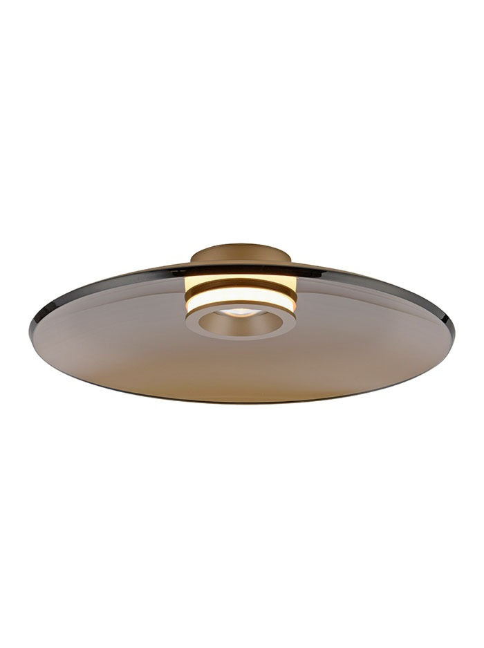 Isla plafondlamp 19,5+6W 2700K bronze/amber