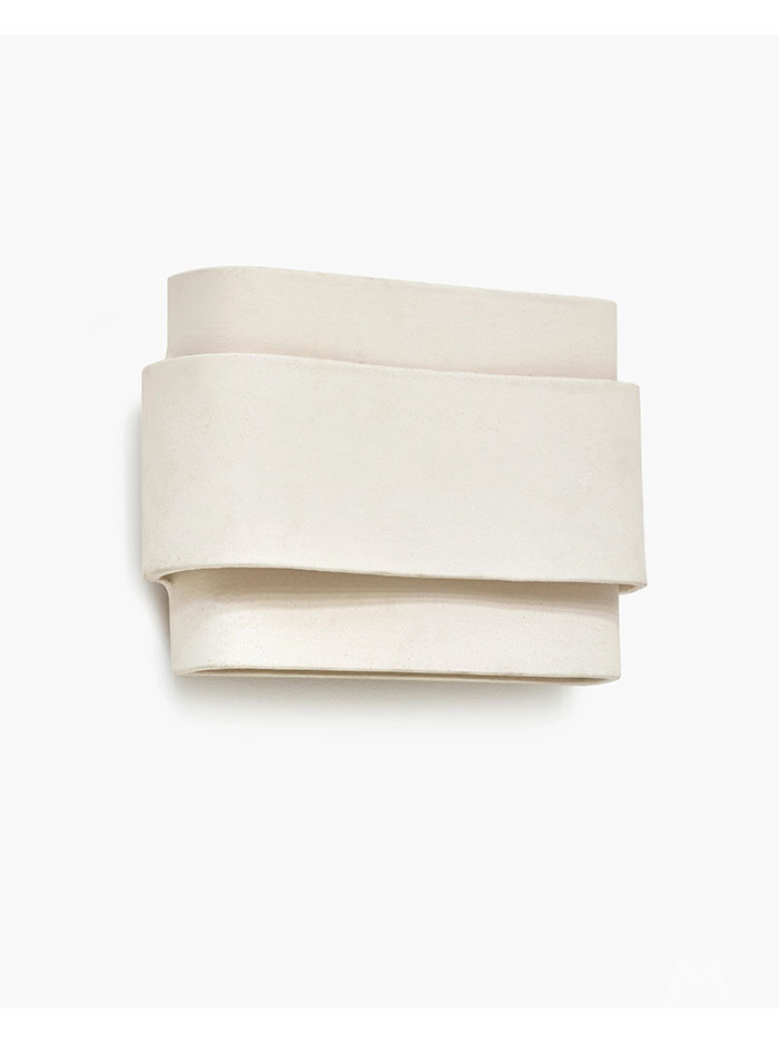 KARMINA wandlamp JB keramiek E14 max 5W beige - Wandlampen