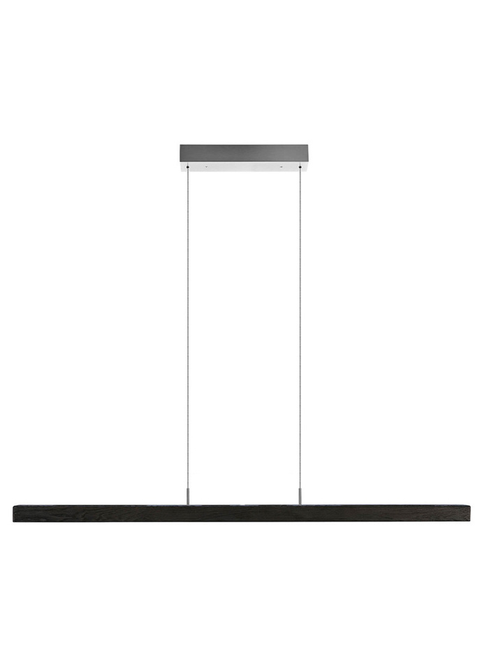 WOOD hanging lamp L: 160 cm black - Hanglampen