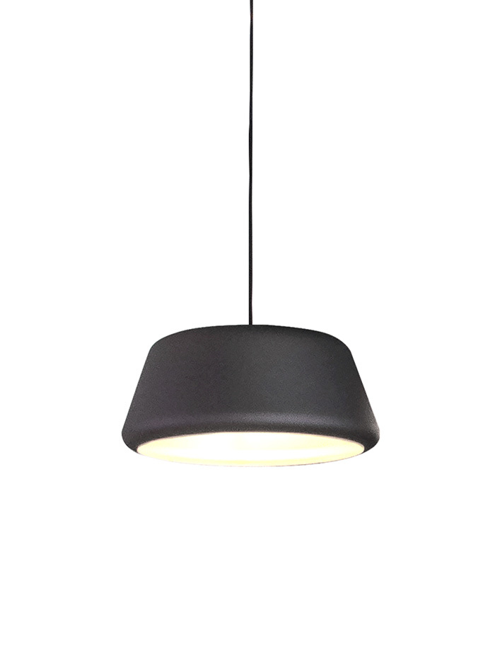 Tommy 45 soft anthracite hanging lamp designed by Peter Kos - Hanglampen