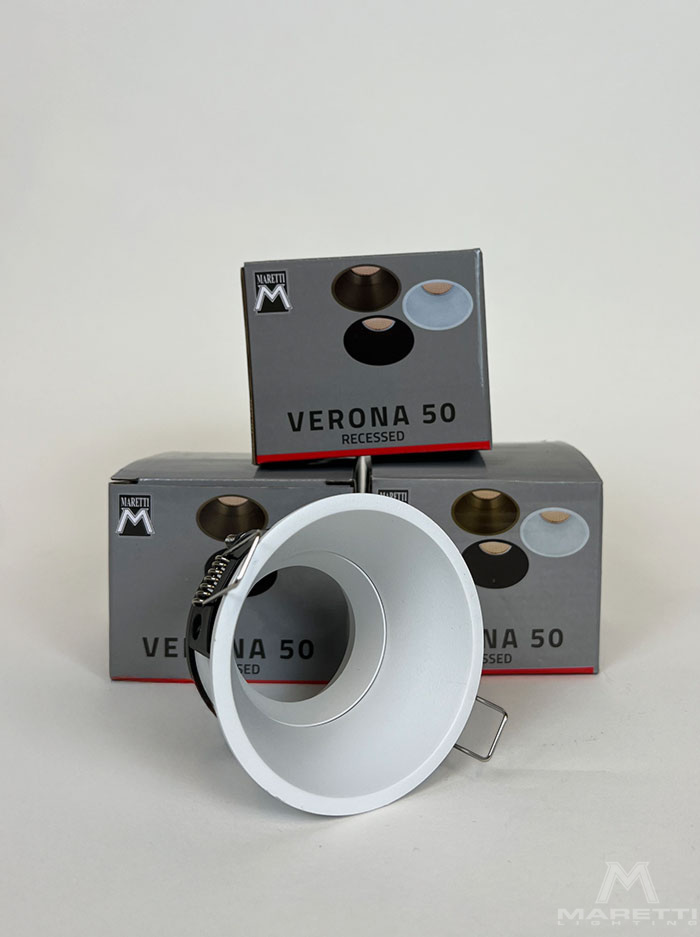 Verona recessed luminaire white