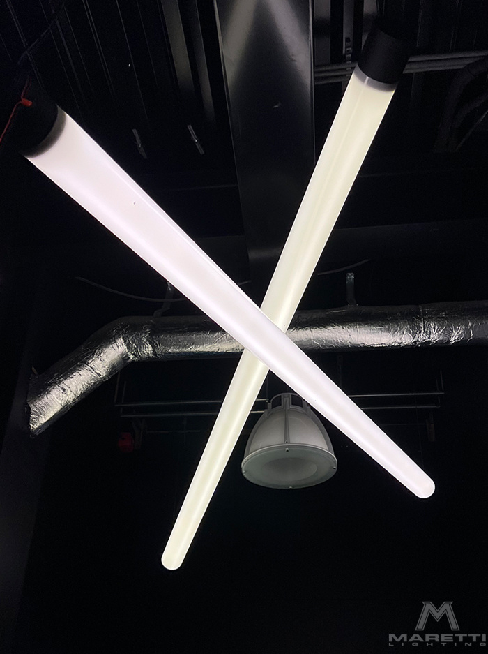 Tubes opaal 2m set 2 stuks