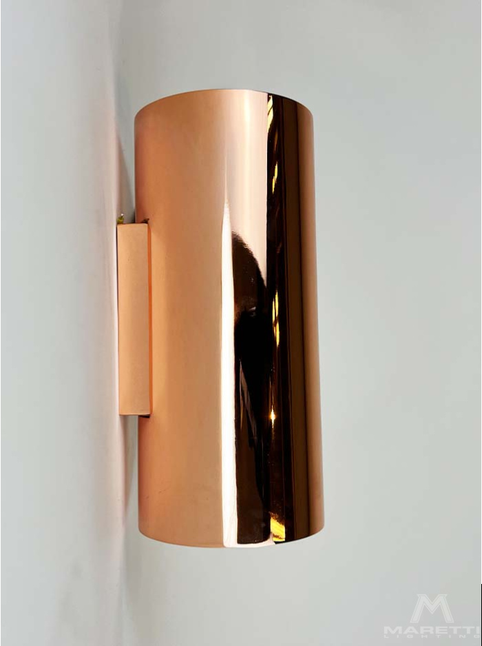 Gable red rose wall lamp designed by Eric Kuster