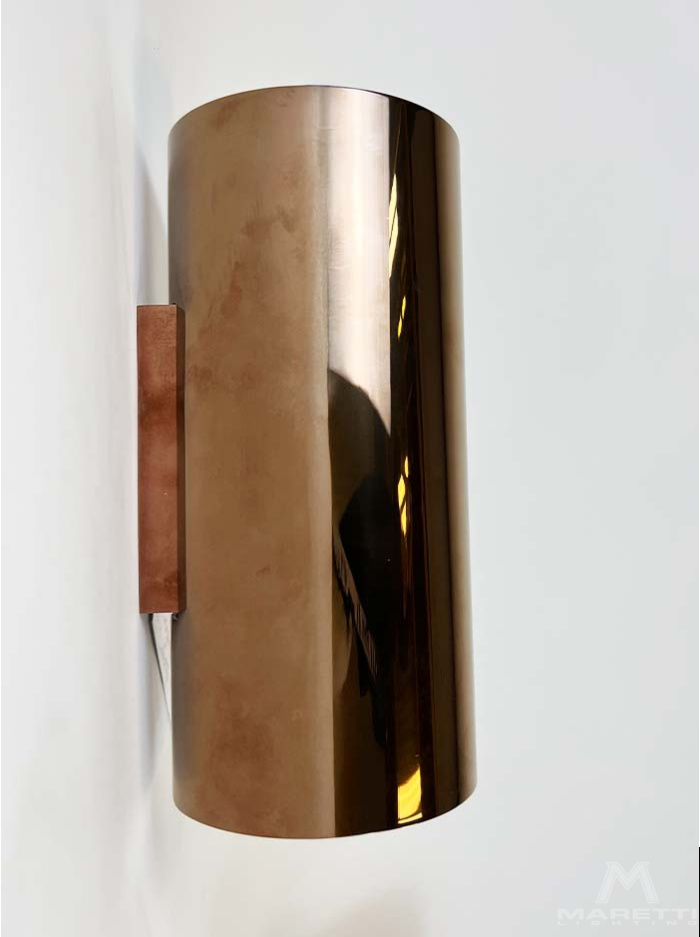 Gable red rose wall lamp specially designed by Eric Kuster