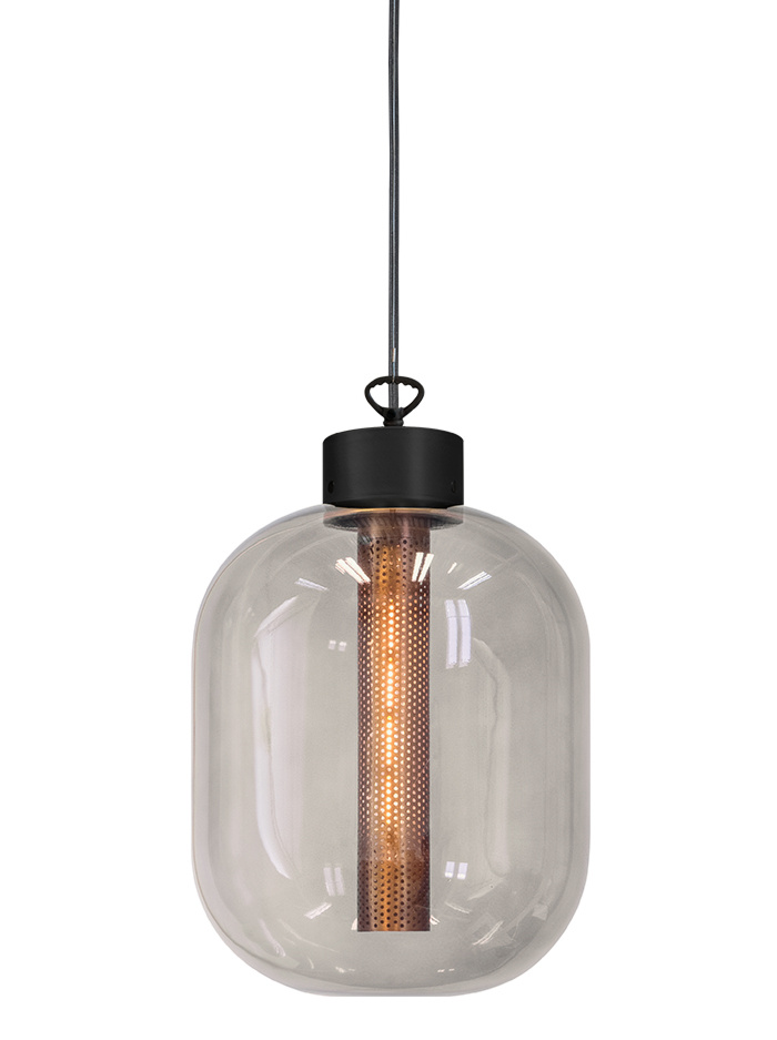 Rivington glas hanglamp E27             