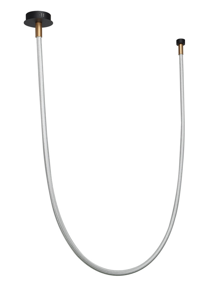 Rope hanglamp 33W 2700K zwart