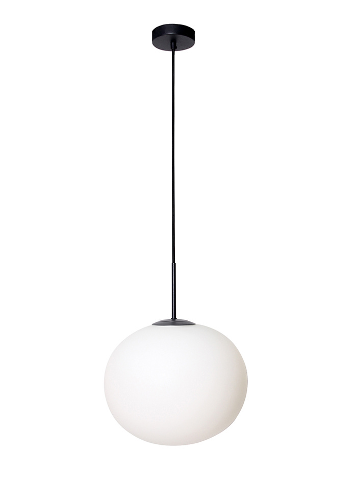 Opali e27 hanging lamp black